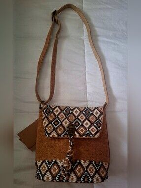 NWT CORK purse with adjustable strap